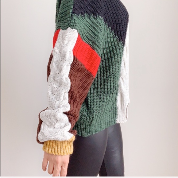 Oversized Chunky Knot Sweater Pullover - Picture 7 of 8